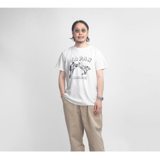 VELVA SHEEN ベルバシーン スラブ天竺 JAPAN KARATE プリントTシャツ