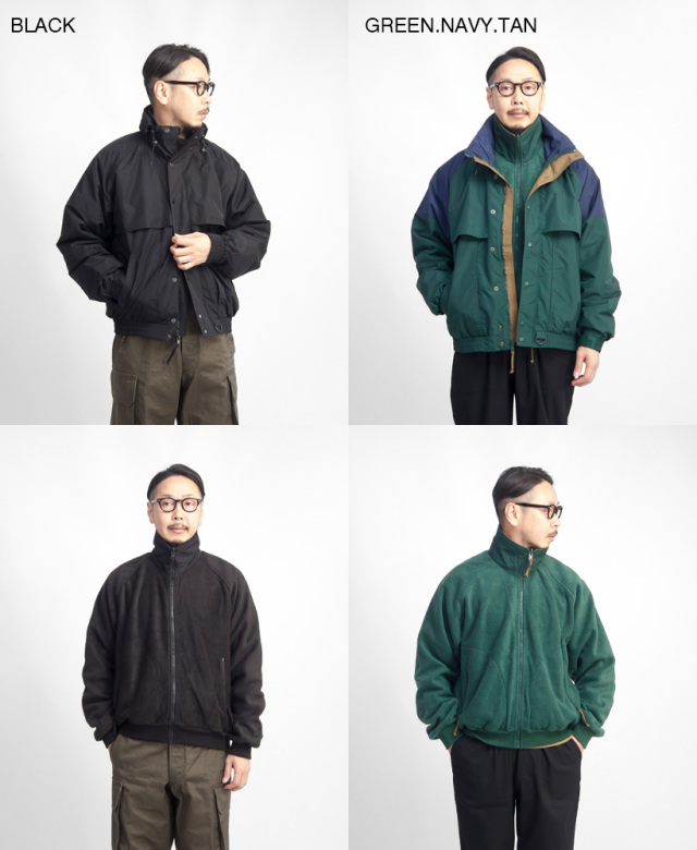 Tri Mountain トライマウンテン 3WAY フリースライナーナイロン  