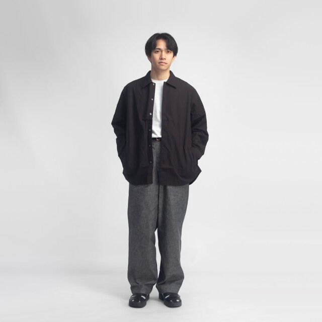 BRENA ブレナ ヴィンテージフレンチシャンブレー コックパンツ 日本製