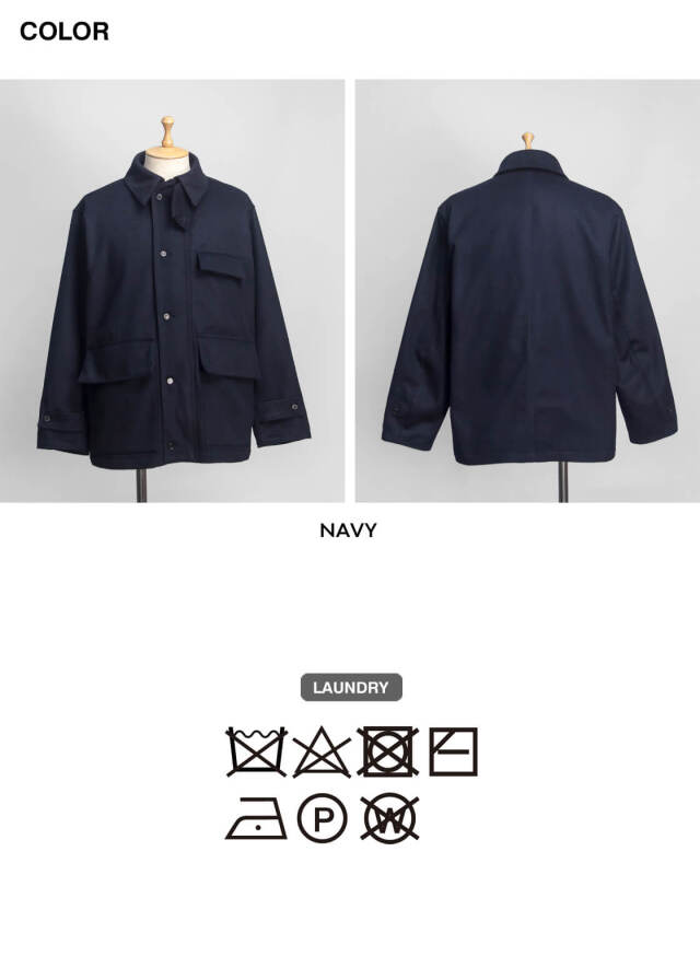 BRENA ブレナ GARDI ウールカシミヤフラノ ハンティングジャケット