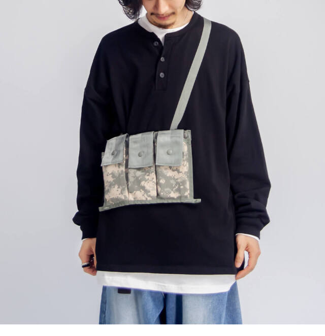 米軍 デッドストック MOLLE II 6 MAGAZINE バンダリアポーチ ACU