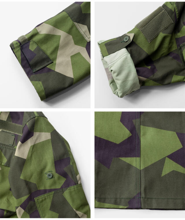 スウェーデン軍 M90L M90カモフィールドジャケット スカンジナビアカモ