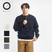 Upscape Audience オーディエンス ストレッチストライプキルティング ヘンリーネックスウェット 日本製 メンズ