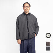 Upscape Audience オーディエンス LANATEC ラナテック ポロカーディガン 日本製 メンズ