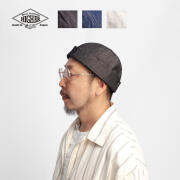 HIGHER ハイヤー コットンリネンシャンブレー フィッシャーマンキャップ 帽子 日本製 メンズ レディース ユニセックス