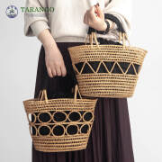 TARANGO タランゴ パームファイバー 手編み かごバッグ インナーバッグ付き レディース