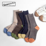 AnonymousIsm アノニマスイズム ハーフソックス ツイードネップ 日本製 靴下 レディース