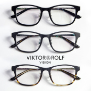 VIKTOR＆ROLF ヴィクター＆ロルフ スクエアウェリントンフレーム メガネ 度付き 伊達 70-0153