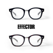 EFFECTOR エフェクター REFRAIN リフレイン ウェリントンフレーム コンビネーション メガネ 伊達 度付き