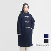 Commencement コメンスメント ダッフルコート ロング ウール 日本製 C-310 レディース
