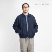 MANUAL ALPHABET マニュアルアルファベット 12オンスデニム スイングトップ ブルゾン 日本製 メンズ