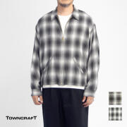 TOWNCRAFT タウンクラフト 50s オンブレチェック ロカビリー レーヨンジャケット メンズ