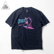 THRIFTY LOOK スリフティールック MICHAEL JACKSON マイケル ジャクソン ヴィンテージ加工 プリントTシャツ バンドT