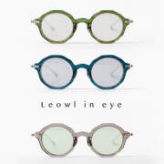 Leowl in eye ルオールインアイ コンビネーション ポリゴンサングラス 44サイズ LO-108 日本製 鯖江