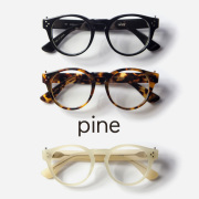 pine パイン 1002 ボストンフレーム 日本製 鯖江 メガネ 度付き 伊達