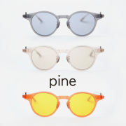 pine パイン 1039SG コンビ ボストンサングラス 48サイズ 日本製 鯖江