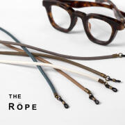 THE ROPE ザ・ロープ グラスコード ワックスコットン 蝋引き 丸紐 太め 長さ調節可能 メガネコード 日本製 おしゃれ