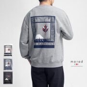 Mared マレッド TRI HARMONY バックプリント クルーネックスウェット メンズ