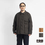 FOB FACTORY FOBファクトリー ヘビーコットンツイル ハンティングジャケット 日本製 メンズ