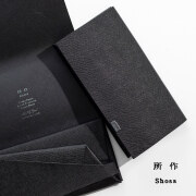 所作 shosa 長財布 ロングウォレット 型押し プリズム 本革 レザー 日本製 メンズ レディース