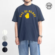 A.G.SPALDING＆BROS A.G.スポルディング＆ブロス アーカイブ フロッキープリントTシャツ 日本製 SAL DI BLASI