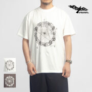 WORN FREE ウォーンフリー ジョン・コルトレーン CIRCLE プリントTシャツ ヴィンテージウォッシュ メンズ