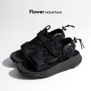 Flower MOUNTAIN フラワーマウンテン NAZCA ナスカ サンダル DIAMOND BLACK FM30087 メンズ