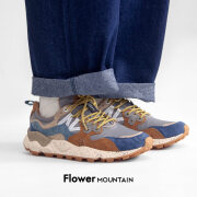 Flower MOUNTAIN フラワーマウンテン YAMANO3 ヤマノ3 スニーカー Brown Deep sea FM63663 メンズ