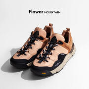 Flower MOUNTAIN フラワーマウンテン BACK COUNTRY バックカントリー ベジタブルレザー トレッキング スニーカー FM66-1-061 メンズ