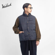 WOOLRICH OUTDOOR LABEL ウールリッチ アウトドア プリマロフト中綿 ナイロン マウンテンベスト メンズ