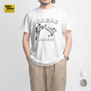 VELVA SHEEN ベルバシーン スラブ天竺 JAPAN KARATE プリントTシャツ メンズ
