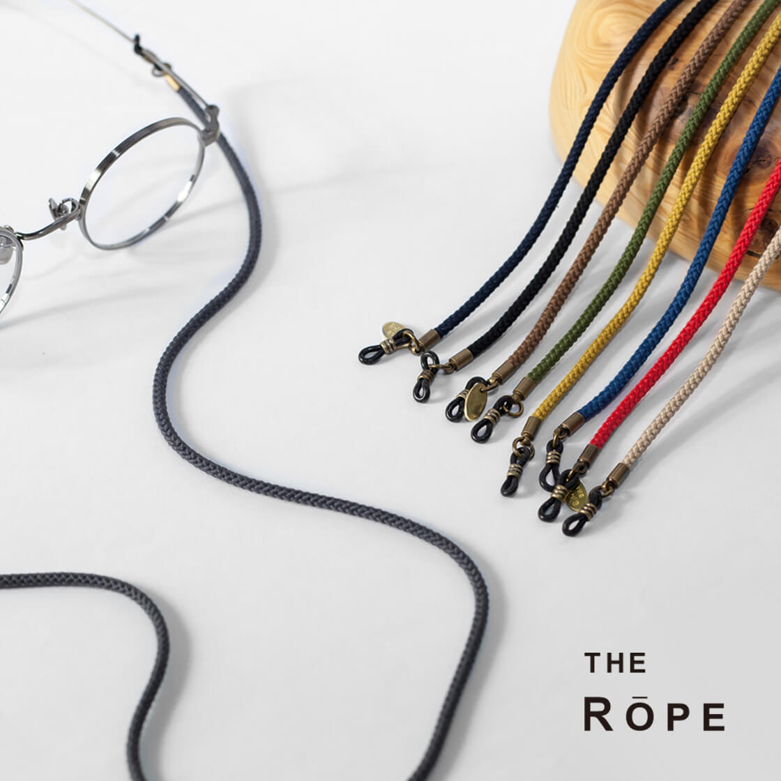 THE ROPE ザ・ロープ グラスコード コットン 江戸組み紐 国産 メガネコード 日本製 おしゃれ