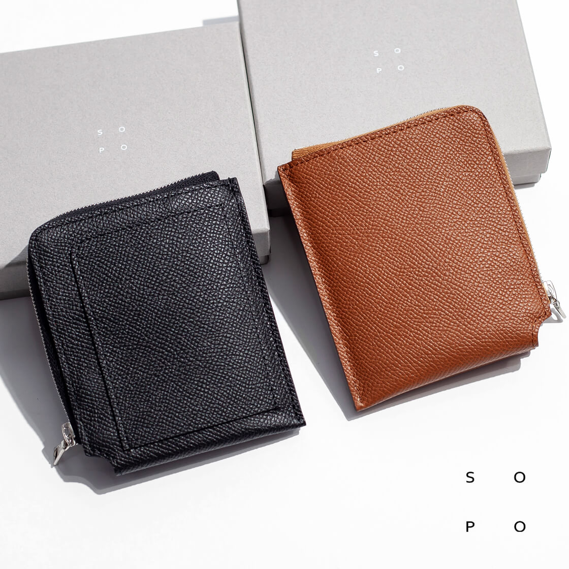 所作 shosa 長財布 ロングウォレット 本革 レザー オイルヌバック 日本