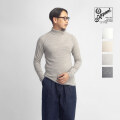 Kepani ケパニ スパンフライス タートルネックカットソー 長袖Tシャツ 日本製 メンズ