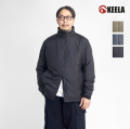 KEELA キーラ BELAY PRO JACKET プリマロフト中綿 スタンドブルゾン メンズ