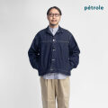 petrole ぺトロール デニム オミットブルゾン 日本製 メンズ