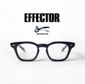 EFFECTOR エフェクター DENHAM5 デンハム5 スクエア メガネ 伊達 度付き