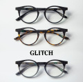 GLITCH グリッチ Pilton ピルトン glh-1001 ボストンフレーム 伊達 度付き
