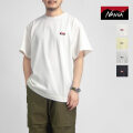 NANGA ナンガ エコハイブリッド ボックスロゴ エンブロイダリーTシャツ メンズ