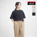 NANGA ナンガ 半袖 ドットエアコンフィ Tシャツ クルーネック 裾ドローコード レディース