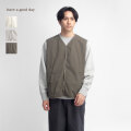 have a good day ハブアグッドデイ ペーパーベスト 日本製 メンズ