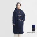 Commencement コメンスメント ダッフルコート ロング ウール 日本製 C-310 レディース