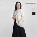Commencement コメンスメント カーディガン 薄手ニット ドルマンスリーブ 日本製 C-329 レディース