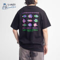 LANI’S General Store ラニーズジェネラルストア Fishes バックプリントTシャツ メンズ