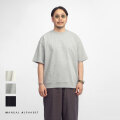 MANUAL ALPHABET マニュアルアルファベット デラヴェ天竺 裾リブ Tシャツ 日本製 メンズ