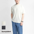 SUNNY SIDERS サニーサイダース コットンウール ルーズシルエットTシャツ 日本製 メンズ