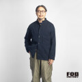 FOB FACTORY FOBファクトリー F2468 インディゴ刺子 マオカラージャケット 日本製 メンズ