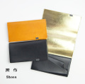 所作 shosa 長財布 ロングウォレット ボレロ 金箔 銀箔 本革 レザー 日本製 メンズ レディース