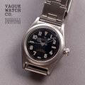 VAGUE WATCH Co. ヴァーグウォッチカンパニー Vabble ブラックダイヤル 自動巻き 腕時計 ウォッチ アンティーク