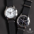 NAVAL WATCH ナバルウォッチ Mil.-07 2つ目クロノグラフ ロイヤルエアフォース 6BBタイプ クォーツ式 腕時計 ミリタリー ウォッチ メンズ